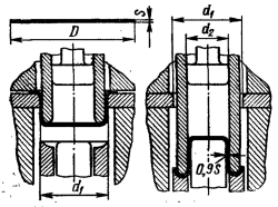Схема совмещенной реверсивной вытяжки