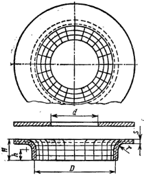 Схема отбортовки